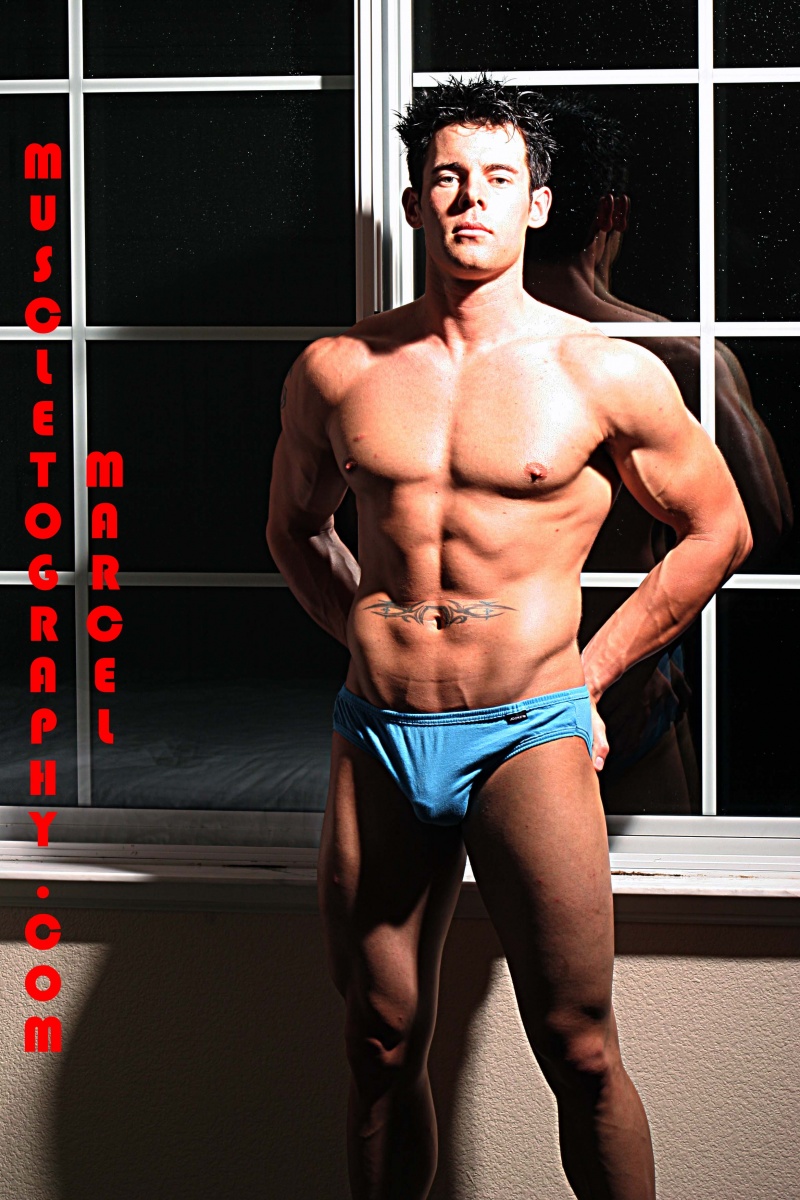 Male model photo shoot of MuscletographyDotCom and Marcel Joseph in San Jose