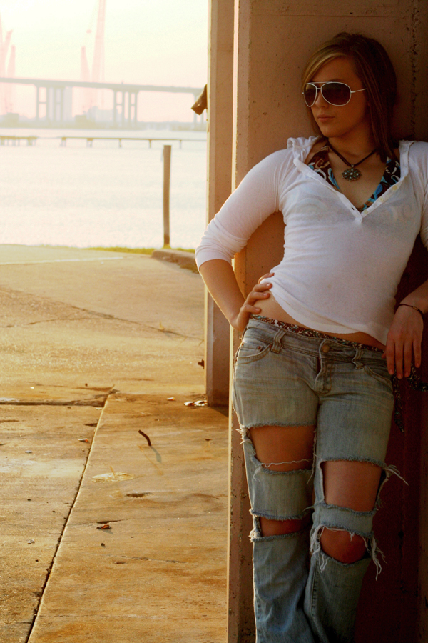 Female model photo shoot of Jessica_Darling in Biloxi Beach