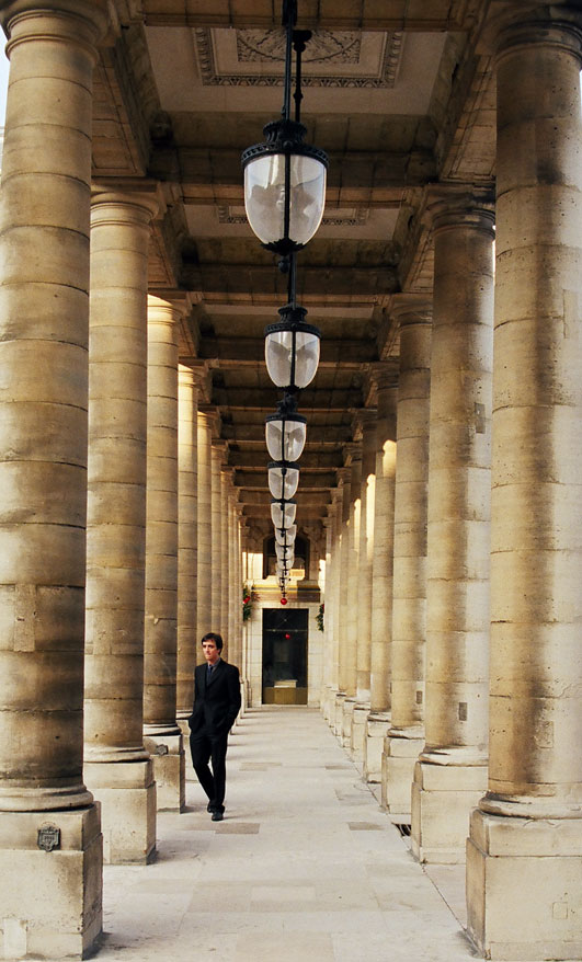 Male model photo shoot of Gabriel Karshens in Paris, France