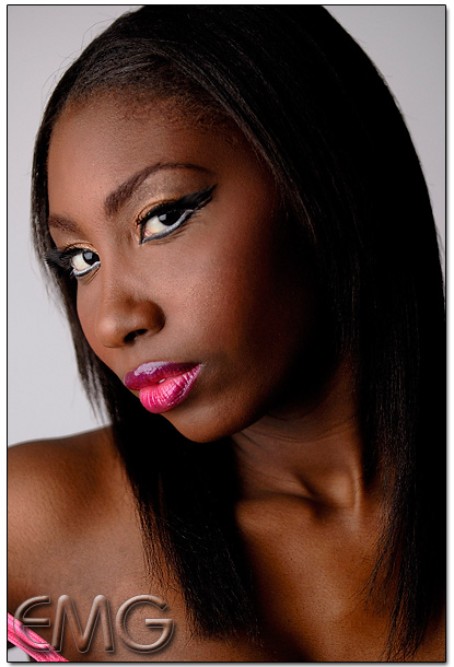 Female model photo shoot of TOP MODEL DIVA TIFFANY by EMG STUDIOS in QUEENS, NYC, makeup by Rosaline Arthur