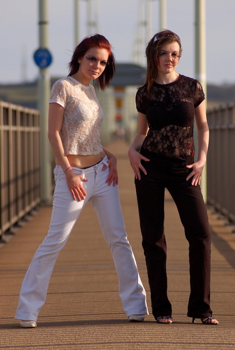 Male and Female model photo shoot of Simon Patterson, Cat Rennie and Nicole Abbott in Dundee