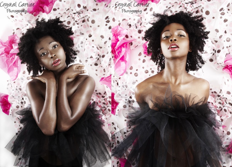 Female model photo shoot of Crystal Cartier Photo and Glowria, makeup by leibi Carias
