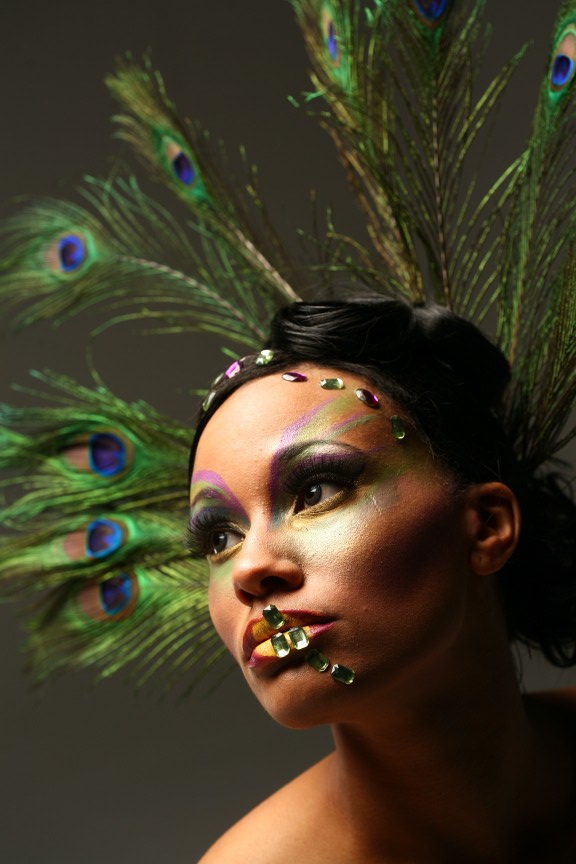 Female model photo shoot of Mz Leilani by edward ramirez, makeup by VI-VEmakeup n hairstyle