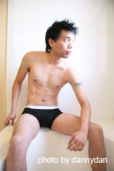 Male model photo shoot of Yang Lee by Danny Dan