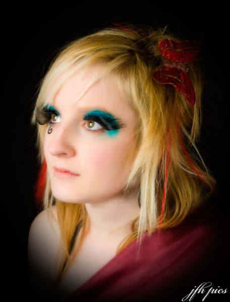 Female model photo shoot of Coma - makeup artist and Emma Cawston by jfhpics in Melksham, Wiltshire