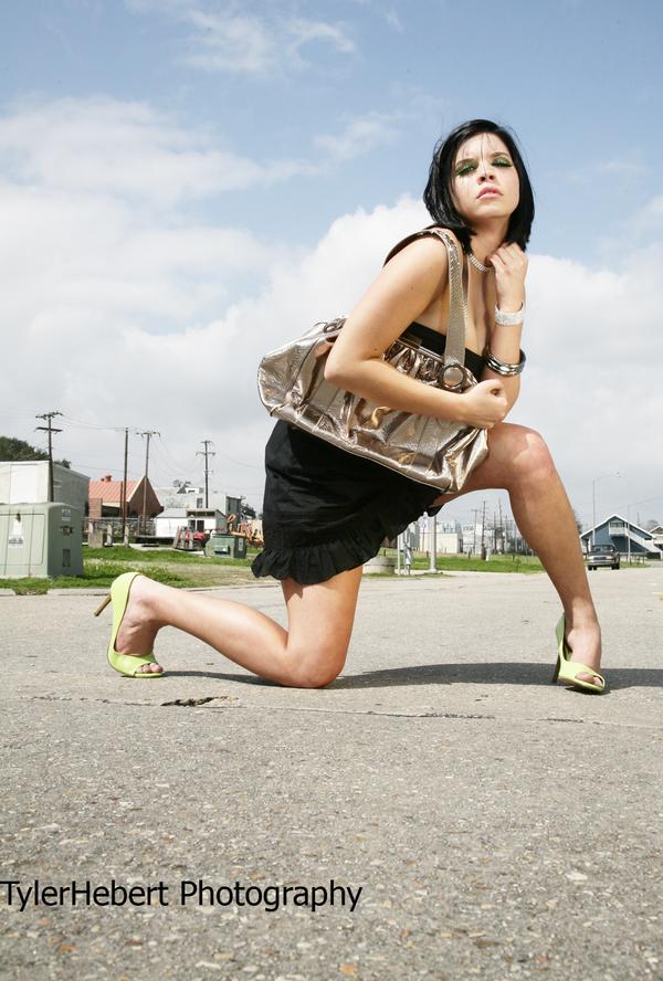 Female model photo shoot of Chanley by TYLERHEBERT