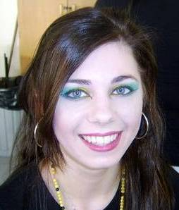 Female model photo shoot of eljay cee in clydebank, makeup by tracylee cooney