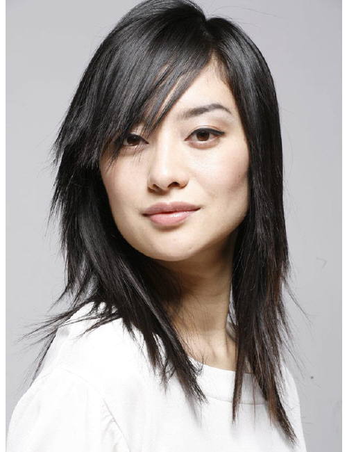 Female model photo shoot of Hitomi Nakamura in David Hou studio