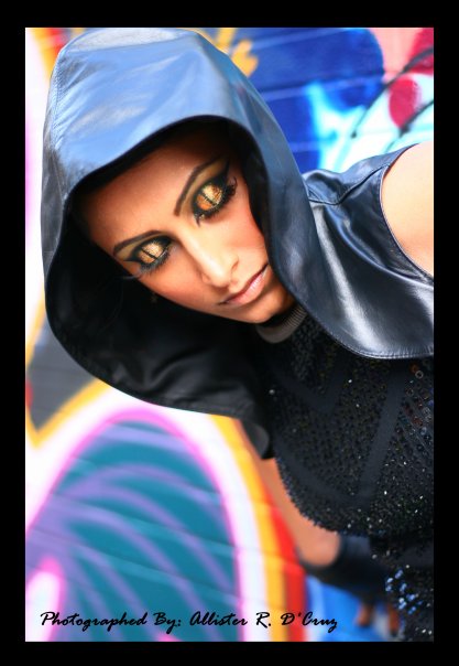 Female model photo shoot of Summer Faith Garcia in Toronto, Graffiti Alley