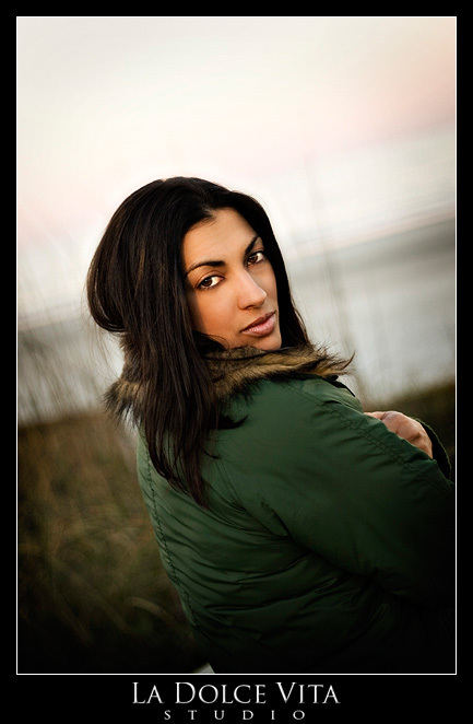Female model photo shoot of Virginie M by La Dolce Vita Studio in Jacksonville Beach, Florida