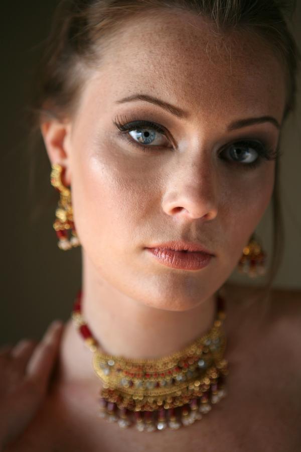 Female model photo shoot of Mary Szmadzinski by Raj Mehta in Northville, wardrobe styled by AZRA make-up artist