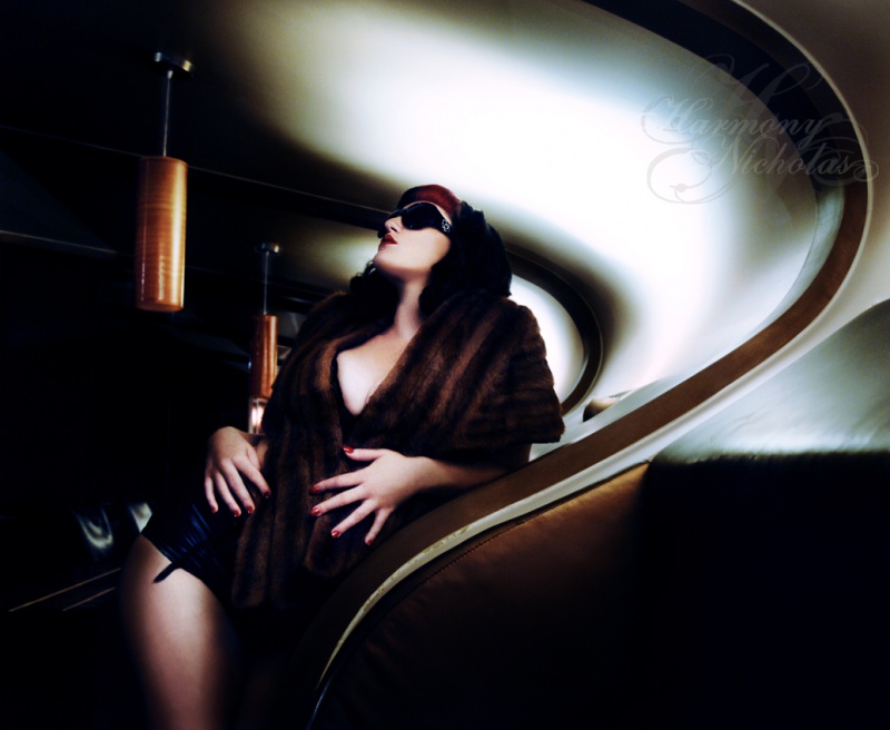 Female model photo shoot of Teer Wayde by Harmony Nicholas in Bond Lounge Bar, Melbourne