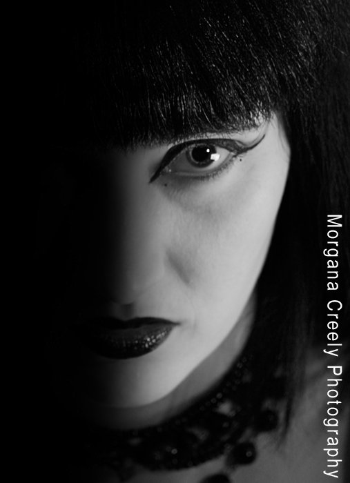 Female model photo shoot of Miserysmalice by Morgana Creely