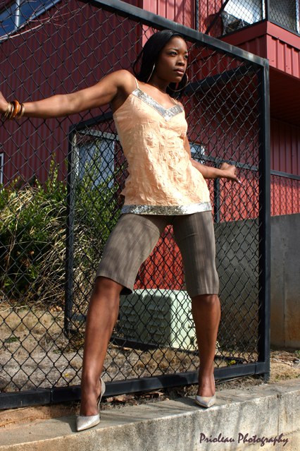 Female model photo shoot of La Donna X by Prioleau Photos, wardrobe styled by Bod'e Exotica