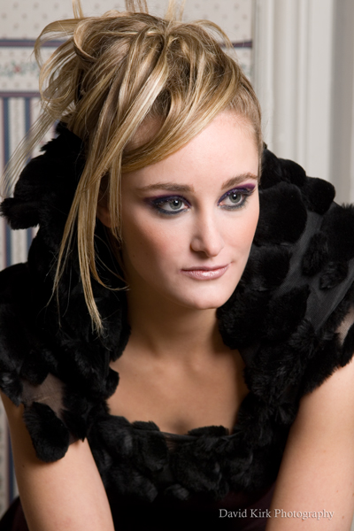 Female model photo shoot of Lemar Hair Studio