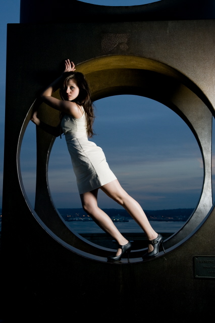 Female model photo shoot of manda kom in Seattle