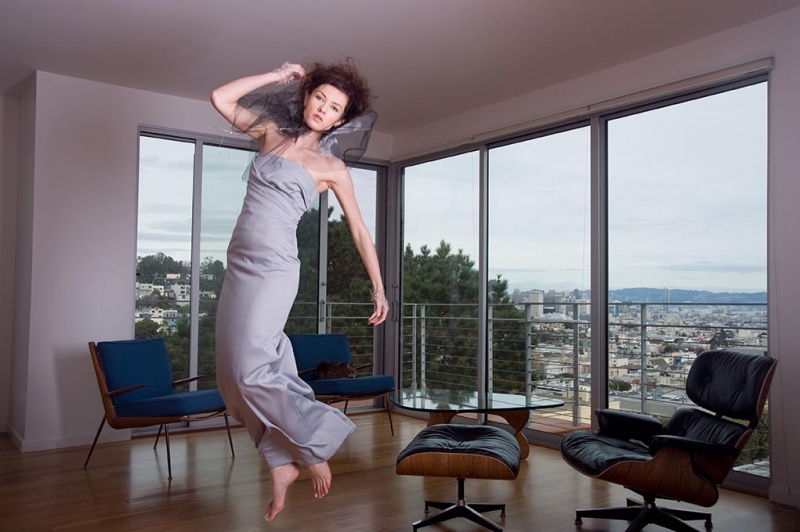 Female model photo shoot of Antoniya by liz caruana photography in San Francisco, CA