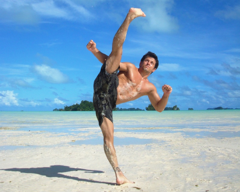 Male model photo shoot of Igor Breakenback in Palau - Micronesia