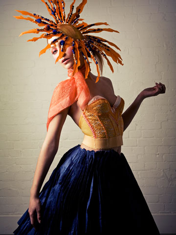 Female model photo shoot of sandra bamminger and Kerri T in siobhan davies dance studios