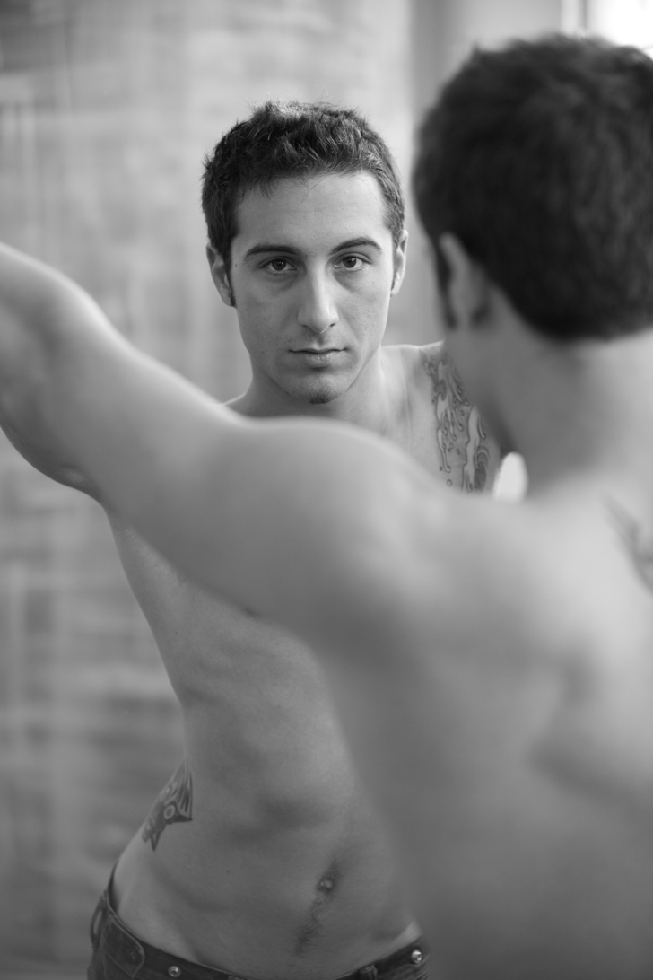 Male model photo shoot of naked_plugman