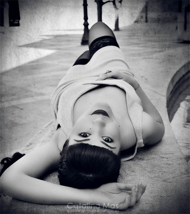 Female model photo shoot of Catalina Mas in Benidorm