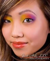 Female model photo shoot of Makeup Artist BouG