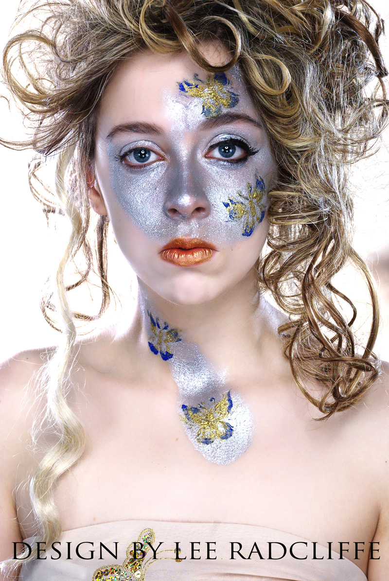 Female model photo shoot of BRITTANY DYAN by Radio London in Pontiac studio, makeup by Flesh2Fantasy