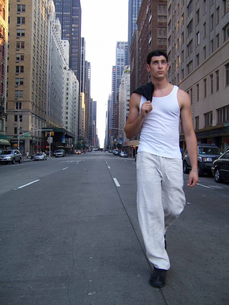 Male model photo shoot of Ashland Thomas Photo and Rj DiBenedetto in NYC
