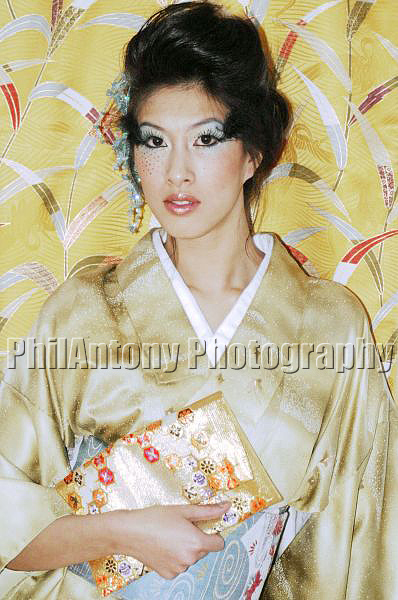 Female model photo shoot of Kitsuke kimono dressing and ShootwithmeQ by PhilAntony in Woolwich, London, England, wardrobe styled by Kitsuke kimono dressing