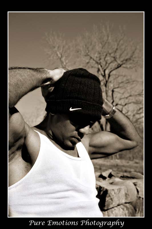 Male model photo shoot of Bison K