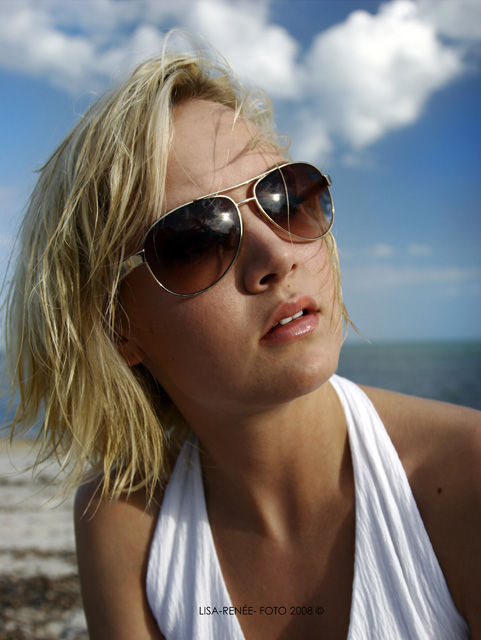 Female model photo shoot of Lisa-Renee Fotographia in Virgina Key, FL