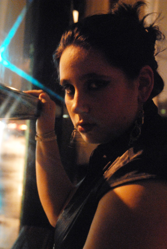 Female model photo shoot of Muffin Lane by Nightwing Photo in Bristol Bar, Columbus Ohio
