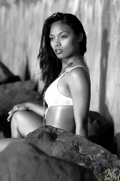Female model photo shoot of Rosalyn_Miran by Micheal Miller in Seattle: Alki