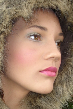 Female model photo shoot of Sarah Rafael in outside natural lighting