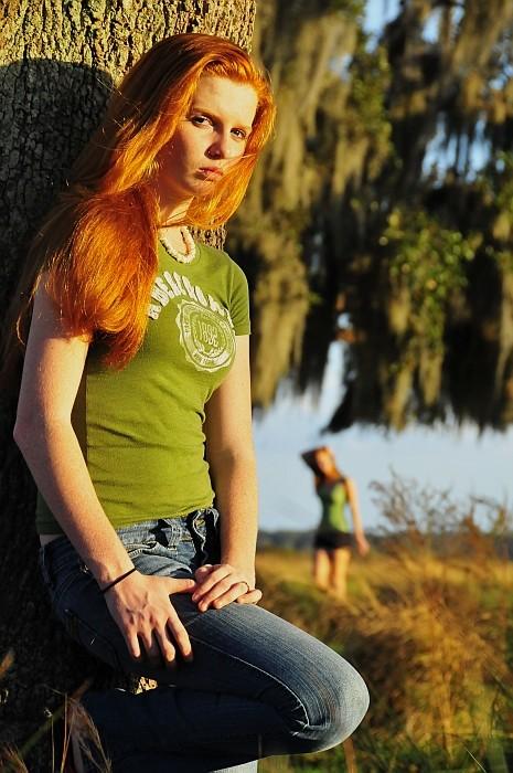 Female model photo shoot of Natalie Reddy in tiger ranch