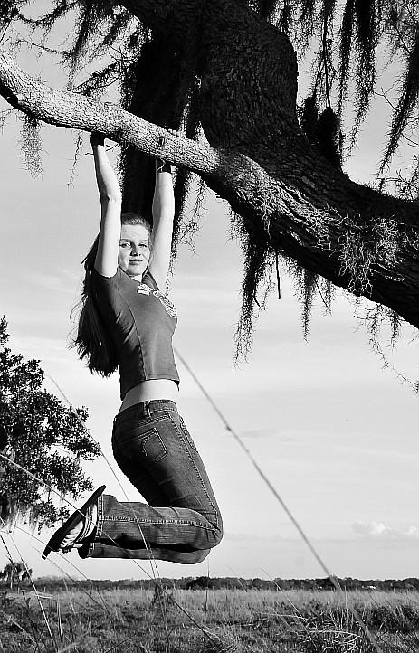 Female model photo shoot of Natalie Reddy in tiger ranch