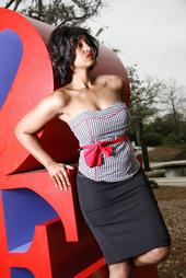 Female model photo shoot of Xian Fne Valentine by Anthony Moore in New Orleans
