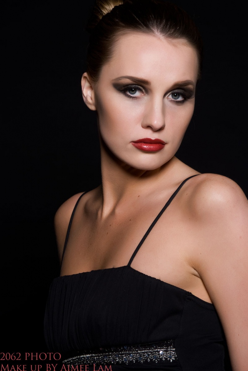 Female model photo shoot of Brigittemarie by 2062 Photo, makeup by Aimee Lam