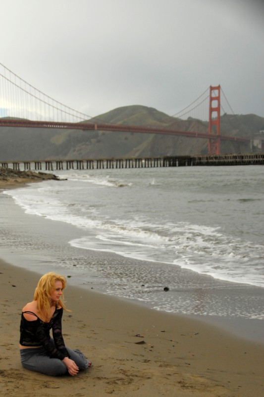 Male and Female model photo shoot of AndrewStorm Photography and Vallon in San Francisco, CA
