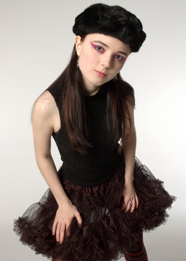 Female model photo shoot of Yelena K by Ryan XVII in Covershot Studio, Lawrence MA