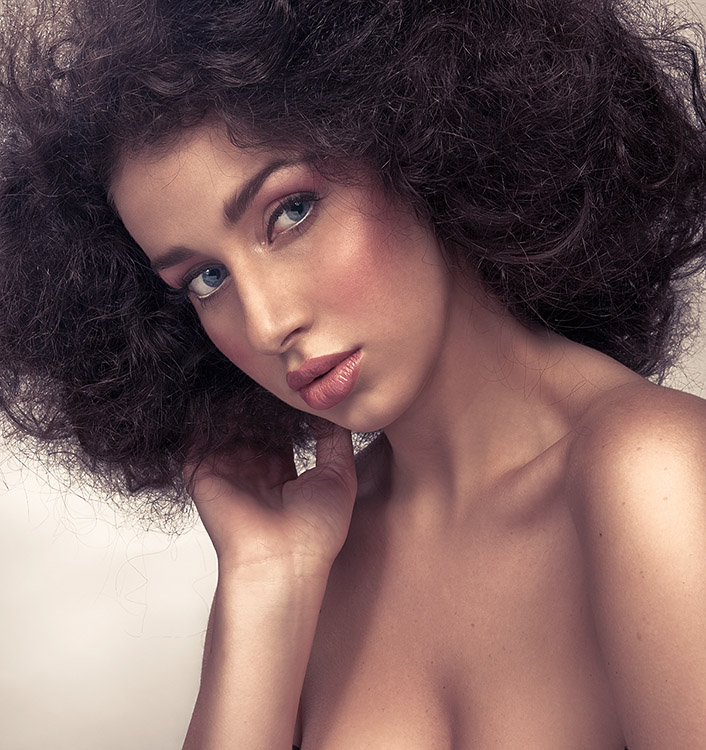 Female model photo shoot of Denitza Visage in Amsterdam