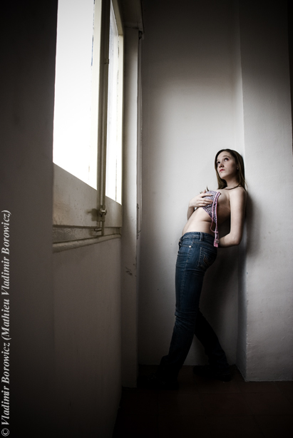 Female model photo shoot of -Ataraxia- by Vladimir Borowicz in Barcelona