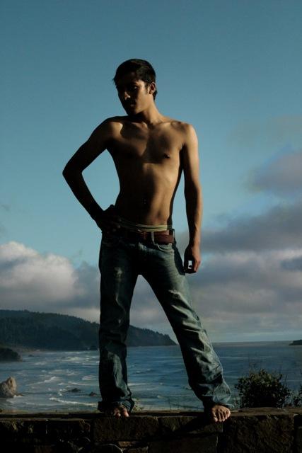 Male model photo shoot of RaffieRoo in Oregon Coast