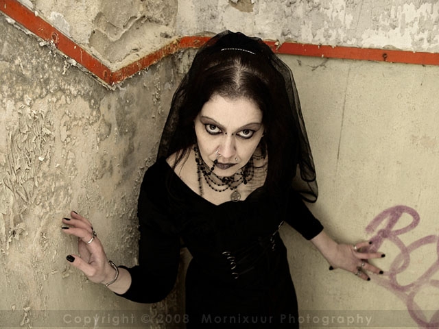 Female model photo shoot of Lucifera66 in Sanatorium