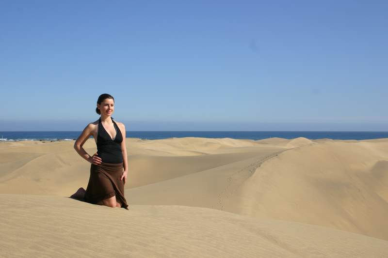 Female model photo shoot of mattie sims in Canary Island- Photographer Keith Loop