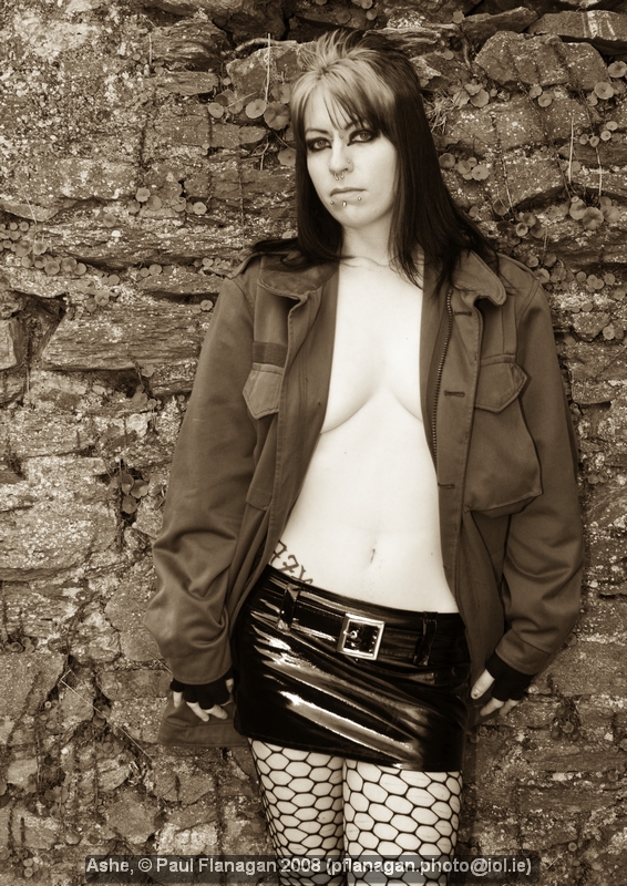 Female model photo shoot of -Harlot- in Cobh