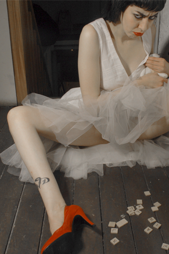 Female model photo shoot of Anna Gonzalez-Huix Miro in Paris