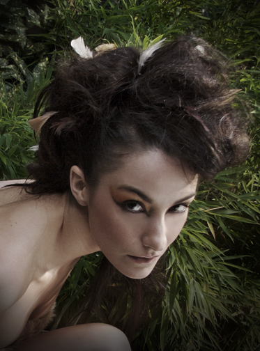 Female model photo shoot of S Hosker Hair Makeup