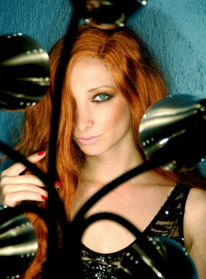 Female model photo shoot of Alina Belochka by Marcus Duval, makeup by Nikita-gatita