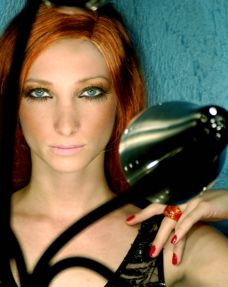 Female model photo shoot of Alina Belochka by Marcus Duval, makeup by Nikita-gatita